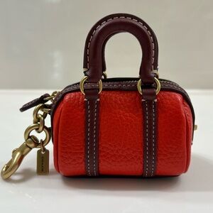 Coach Ruby Satchel Purse Bag Charm